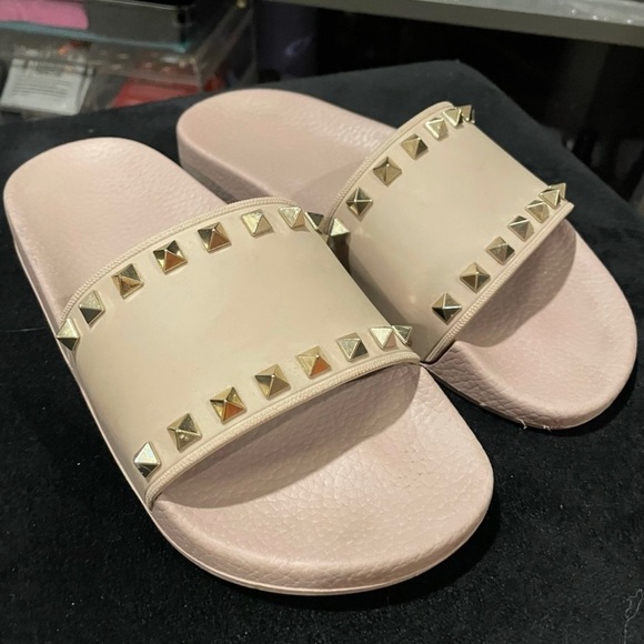 VALENTINO rockstud rubber sliders - Picture 4 of 5
